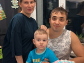 Папа с торта не