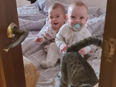 9 месяцев двойняшкам🥰