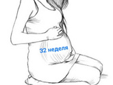И так состояние на 32 недели ( на память )