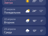 Перепады температуры 🥴