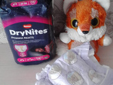 Тестируем Трусики Huggies DryNites.