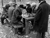 Недавно посмотрела «Ход королевы», а потом нашла фотку тех времен