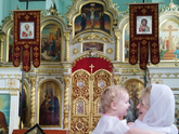 Покрестили дочку