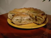 Картофельный пирог с лисичками