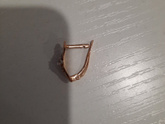 Золотые сережки.