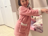 Покрасили прядки моей красотуле🤪❤️