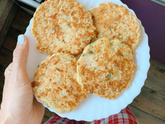 Сырные драники (назвала их