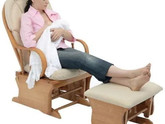 Кресло качалка с подставкой для ног, для кормления ребёнка, neopato poltrona piera - у кого такое было?