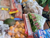 Траты на продукты. Дни с 10 по 17
