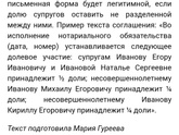 Выделение доли ребенку в квартире без натариуса