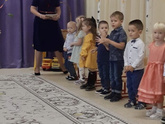 Вчера был утренник в саду