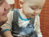 Наша первая стрижка💙💙💙 До