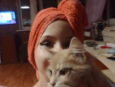 Чем отмыть фломастер от кота?