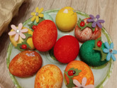 Как красите яйца в этом году?