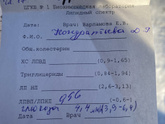 Анализ на липидный спектр (холестерин)