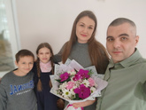 Сегодня многодетная мать пошла замуж 2 раз