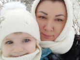 Шарф-Снуд на зиму, удобно