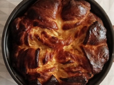 Крученая булка с вареньем или джемом