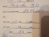 У кого зрение 0,5,носите ли очки?