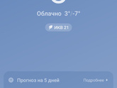 Погода.
