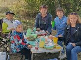 Опять в деревню съездили)