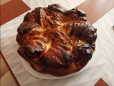 Крученая булка с вареньем или джемом