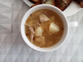 Гороховый суп с отварным мясом