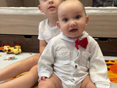 Стефану пол годика 🥰