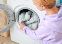Стирка пуховика в стиральной машине-автомат: инструкции и лайфхаки