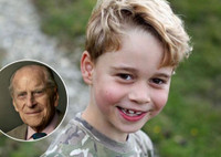 От 8-летнего к 100-летнему: новое фото принца Джорджа назвали данью памяти прадедушке