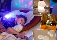 Силиконовые, 3D, светодиодные: выбираем самые чудесные детские ночники