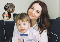 Торт с медведями и живые павлины: Екатерина Вуличенко опубликовала видеоотчет с 3-летия сына