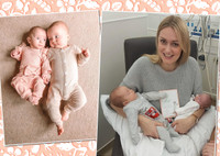 Невероятно, но факт: британка стала мамой близнецов, повторно забеременев... на 3-й неделе беременности