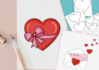 Как нарисовать сердечко: 5 простых инструкций