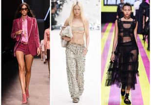 От бра до прозрачных платьев: 15 модных тенденций 2024 года