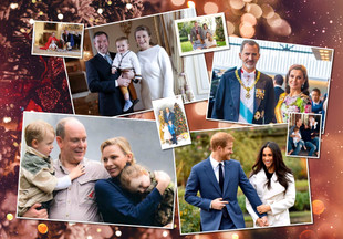 Наступило Рождество: члены королевских семей поделились праздничными портретами