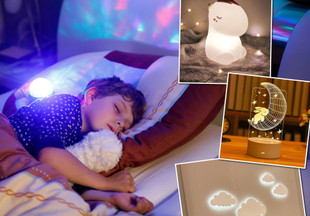 Силиконовые, 3D, светодиодные: выбираем самые чудесные детские ночники
