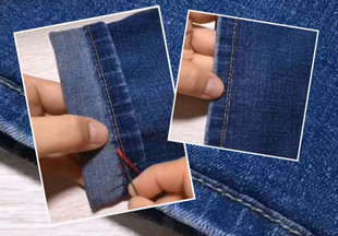 Будут как из магазина: как подшить джинсы вручную, если нет швейной машины