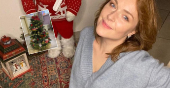 Идея для экономных: Светлана Антонова показала, как сделать новогоднюю елку из веток