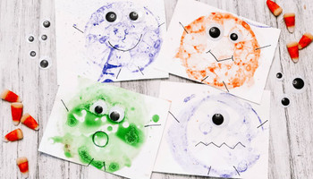Рисование мыльными пузырями: 4 техники для творческих занятий с детьми