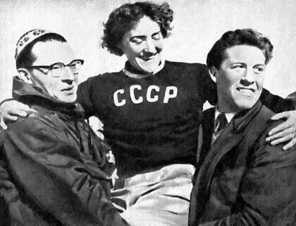 Первая советская чемпионка в