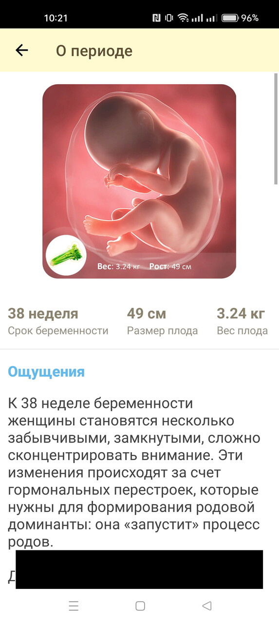 38 недель привет☺️