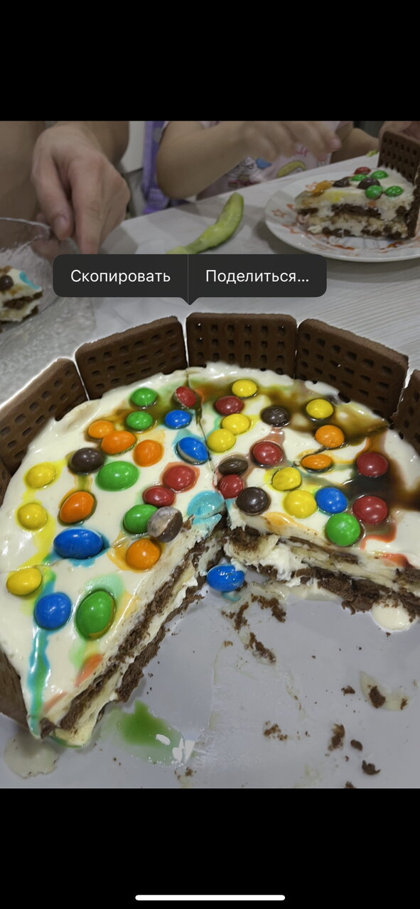 Вкусный торт без выпечки