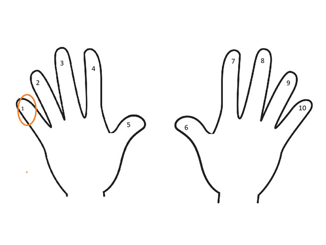 Математический трюк: таблица умножения на пальцах