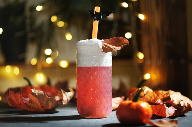 Безалкогольные коктейли на Хеллоуин пошаговый рецепт