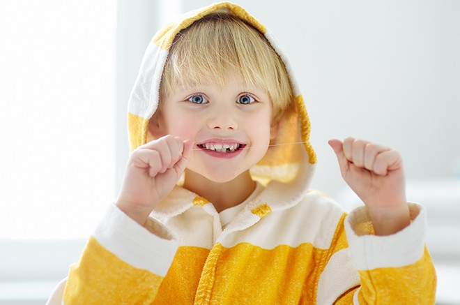 Как выбрать зубную нить для детей