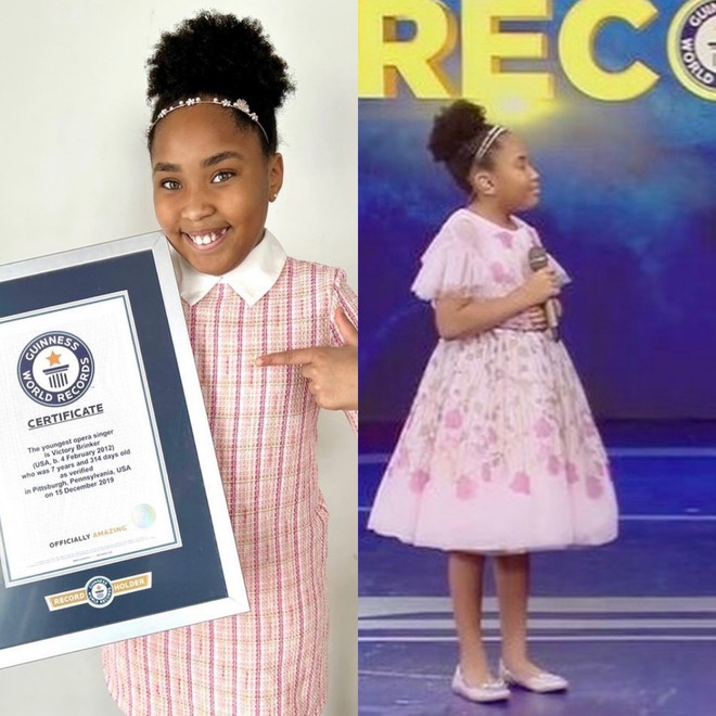 Теперь в Книге рекордов Гиннесса: 7-летнюю девочку признали самой юной оперной певицей в мире