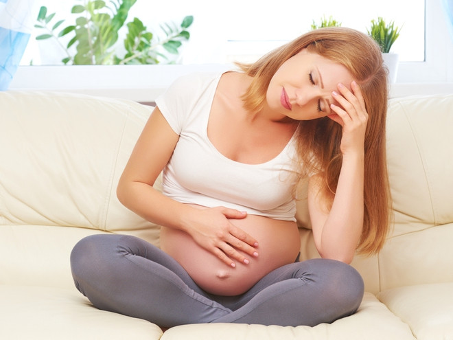 Вздутие живота у беременной