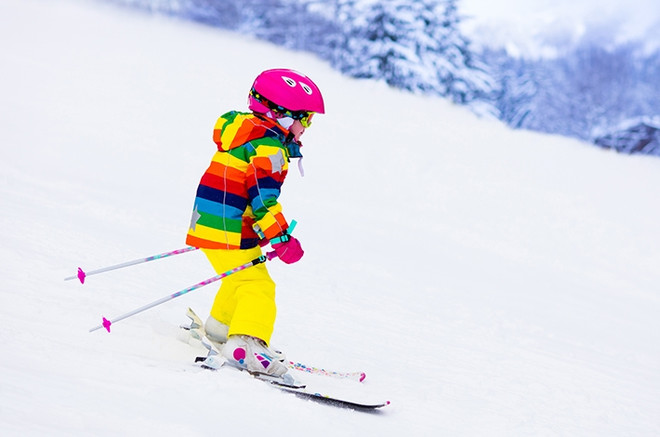 Как выбрать горные лыжи ребенку