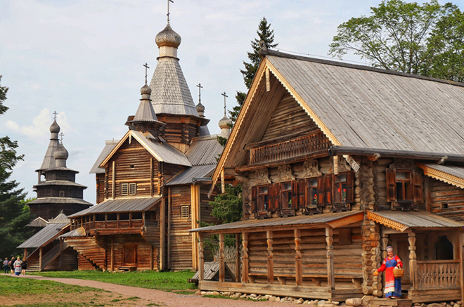 Музей деревянного зодчества «Витославлицы» в Великом Новгороде